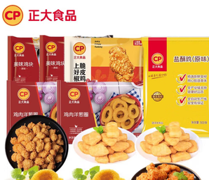 CP 正大食品 正大 炸雞 空氣炸鍋食炸雞小食組合1.9kg（4種6袋）