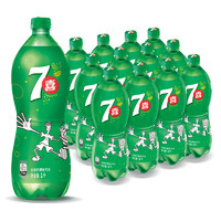 7-Up 七喜 百事可樂七喜 7UP 檸檬味 汽水碳酸飲料 900ml*12瓶 整箱裝 百事出品