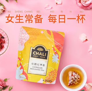 果香濃郁！CHALI 茶里 桂圓紅棗茶 3g*7袋