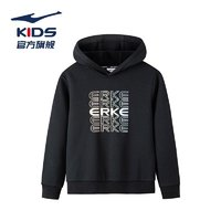 ERKE 鴻星爾克 兒童冬季連帽保暖衛(wèi)衣