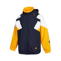 adidas 阿迪達斯 男子加絨保暖連帽夾克 HE7473