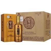 XIJIU 習(xí)酒 53度醬香型白酒 金鉆習(xí)酒500ML*6-整箱(新老隨機)