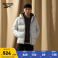 Reebok 銳步 官方新款戶外羽絨服男女款外套新一代輕薄保暖舒適 GG0-22CFR203U 連帽 A/S