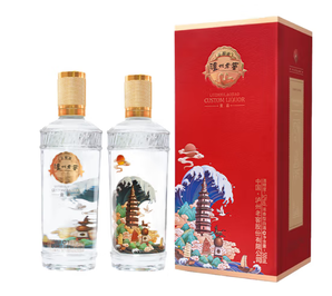 PLUS會(huì)員！瀘州老窖 52度濃香型白酒 瀘州老窖賞品 500mL*2瓶