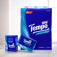 Tempo 得寶 手帕紙無香7張12包4層加厚紙巾餐巾隨身小包