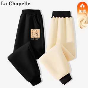 La Chapelle 兒童加絨衛(wèi)褲 加厚保暖