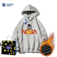 NASA WEEK 圓領連帽衛(wèi)衣男女潮牌上衣