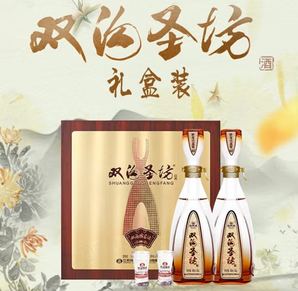 雙溝 珍寶坊圣坊42度禮盒裝 （480ml+20ml）濃香型白酒