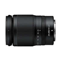 Nikon 尼康 Z 24-200mm F4-6.3 VR 遠(yuǎn)攝變焦鏡頭 尼康Z卡口 67mm