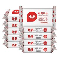 88VIP！B&B 保寧 韓國保寧洗衣洋槐香皂寶寶專用200G*10（5塊*2件）