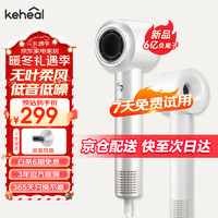 KEHEAL 科西逸爾 HC2高速吹風(fēng)機(jī)VE6億負(fù)離子護(hù)發(fā)12萬轉(zhuǎn)家用電吹風(fēng) HC2-銀月白