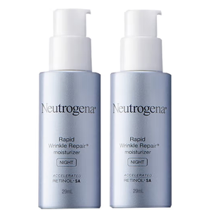  Neutrogena 露得清 維A醇抗皺修護晚霜29ml*2（贈同款面霜40ml）