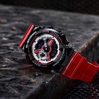 CASIO 卡西歐 G-SHOCK系列 51.2毫米石英腕表 GA-110RB-1A