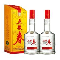 五糧春 一代 45度 濃香型白酒 婚宴送禮酒水 500ml*2瓶裝