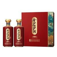 JINSHA 金沙 回醞 純釀 53%vol 醬香型白酒 500ml*2瓶 禮盒裝