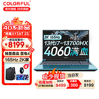 COLORFUL 七彩虹 隱星 P15  15.6英寸游戲本（i5-13500H、16GB、512GB、RTX4060）