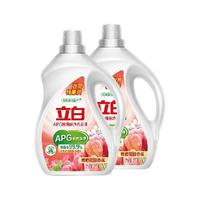 Liby 立白 APG除菌倍凈洗衣液2kg*2 除菌率99.9% 多重花香持久留香