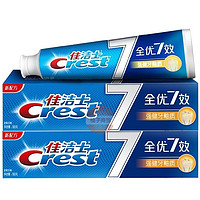 Crest 佳潔士 全優(yōu)七效強(qiáng)健牙釉質(zhì)牙膏180g*2支