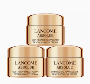 LANCOME 蘭蔻 菁純臻顏煥亮眼霜15ml(5ml*3瓶)