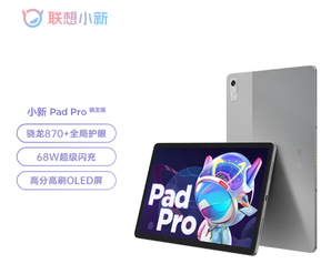 Lenovo 聯(lián)想 小新 Pad Pro 2022 11.2英寸平板電腦（2560×1536dpi、驍龍870、8GB、128GB、WiFi版、霜雪）