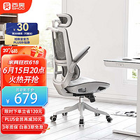 SIHOO 西昊 M59 家用电脑椅 全网办公椅 学习椅 双背 人体工学椅