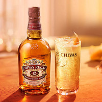 CHIVAS 芝華士 12年 調(diào)和 蘇格蘭威士忌 40%vol 500ml