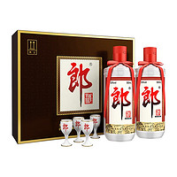 LANGJIU 郎酒 郎牌郎酒 醬香型白酒 53度 500ml*2瓶 禮盒裝 年貨送禮