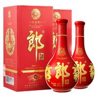 LANGJIU 郎酒 紅花郎10（十）第四代醬香型白酒 53度 500mL 2瓶 （含禮品袋）