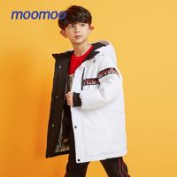 MooMoo 莫莫 童裝男中童休閑時尚棉沖鋒衣