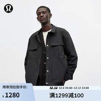 lululemon 丨Twill Utility 男士功能型夾克 LM3EM8S 黑色 M