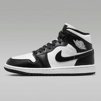 AIR JORDAN 1 Mid AJ1 男女款中幫籃球鞋 Panda黑白熊貓 DV0991-101