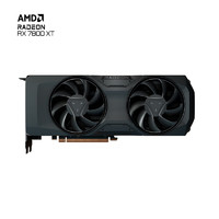 AMD RADEON RX 7800 XT 顯卡 16GB 黑色