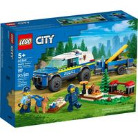 LEGO 樂(lè)高 City城市系列 60369 移動(dòng)式警犬訓(xùn)練場(chǎng)