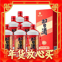 XIJIU 習(xí)酒 圓習(xí)酒 醬香型白酒 53度 500mL*6瓶 整箱裝