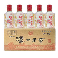 瀘州老窖 六年窖頭曲小瓶裝125ml*24瓶整箱白酒小酒版 52度 125mL 24瓶