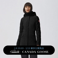 CANADA GOOSE 12期免息：加拿大鵝Berkley 女士羽絨外套戶(hù)外休閑羽絨服 2905L 61 黑色 XS