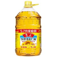 luhua 魯花 壓榨葵花仁油5.7L 葵花籽油 食品 壓榨食用油