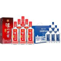 瀘州老窖 濃香55度頭曲625ml*6瓶+會(huì)唱歌的小酒禮盒150ml*6瓶酒水