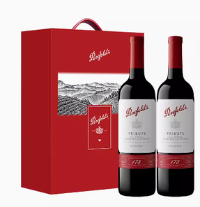 Penfolds 奔富 178周年禮贊 干紅葡萄酒 750ml*2 雙支精品禮盒