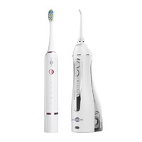 prooral 博皓 5025沖牙器+T33電動牙刷 白色 口腔護(hù)理套裝