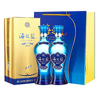 YANGHE 洋河 藍(lán)色經(jīng)典 海之藍(lán) 52%vol 濃香型白酒 520ml*2瓶