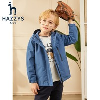 HAZZYS 哈吉斯 兒童三防連帽風(fēng)衣