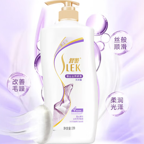 SLEK 舒蕾 蚕丝丝质顺滑去屑洗发露 1L