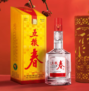 WULIANGYE 五糧液 五糧春 濃香型白酒 45度 500ml*6瓶 整箱裝 龍年送禮