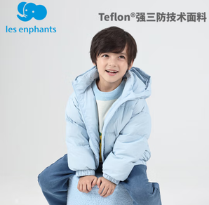 les enphants  麗嬰房 兒童鵝絨多彩羽絨服