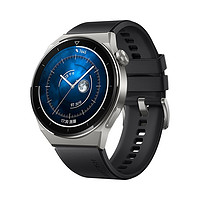 HUAWEI 華為 WATCH GT3 Pro 藍(lán)牙版 智能手表 46mm 黑色氟橡膠表帶