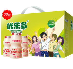 PLUS會(huì)員！優(yōu)樂(lè)多 乳酸菌乳品 100ml*28瓶