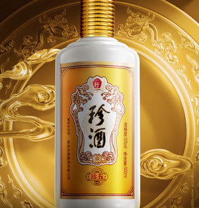 88VIP珍酒 珍五 金色版 53%vol 醬香型白酒 500ml