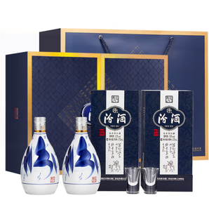 汾酒 青花20 53%vol 清香型白酒 375ml*2瓶 禮盒裝