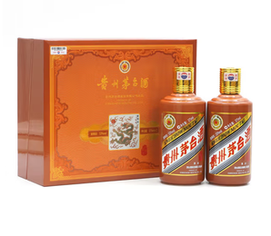 MOUTAI 茅臺 53%vol 375ml×2貴州茅臺酒（甲辰龍年）